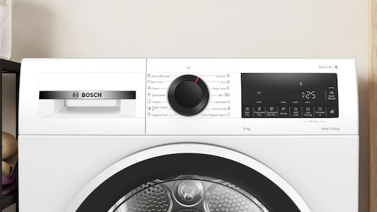 Bosch Serie 6 Tumble Dryer 9kg with Heat Pump