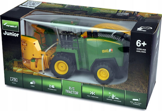 Amewi Feldhäcksler Harvester & Maize Header Ferngesteuertes Traktor 2WD Grün