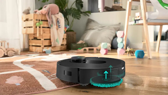 Bosch Spotless Max Cam Roboter-Staubsauger mit Kartierung Laser & Saugkraft 11000Pa Schwarze