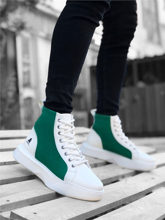 Piele Alb Ghete barbati