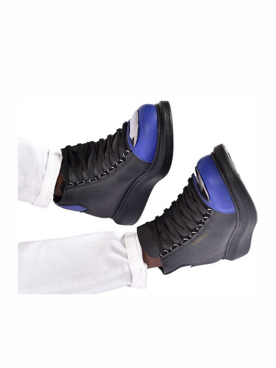 Leather Black Men's Boots