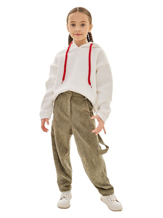 Pantaloni din Catifea pentru Copii Kaki