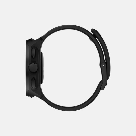 Suunto Run Stainless Steel 46mm Smartwatch with Heart Rate Monitor (All Black)