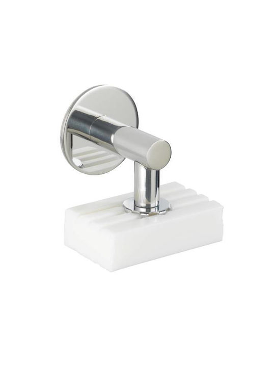 Wenko Holder Turbo-loc Soap Dish Metallic Gray