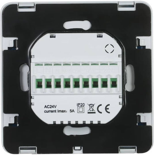 Hysen Digital Thermostat Raum Intelligent mit Touchscreen und WLAN
