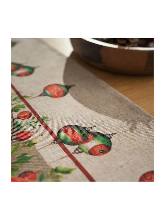 Gofis Home Christmas Tablecloth Runner Fabric L160xW50cm.