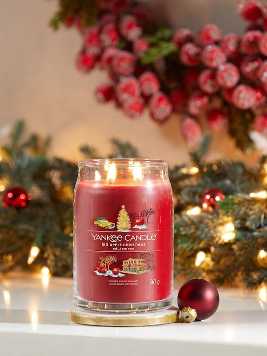 Yankee Candle The translated Liquid template in German language: Weihnachtskerzen & Kerzenständer Kerze Rot Large