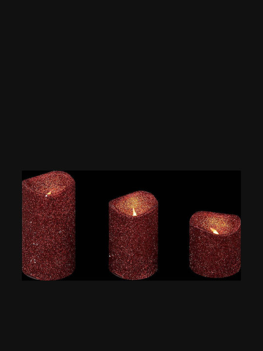 Atmosphera Christmas Candle 3pcs