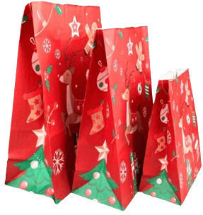 Kal-tsa Paper Christmas Bag for Gift 26x35x12cm.