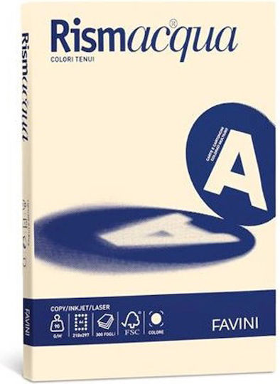Favini 50 Sheets Rismacqua 200g/m2 Brown 02 21x29.7 A4