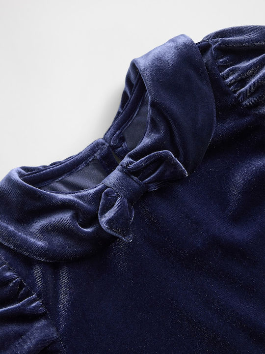 Set pentru copii cu fustă Iarnă 2buc Dark Night Blue