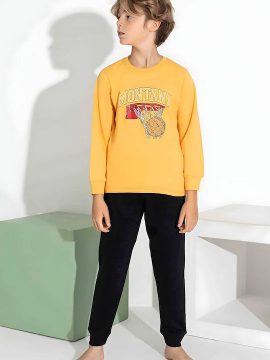 Tarik Kids' Pajamas Winter Yellow