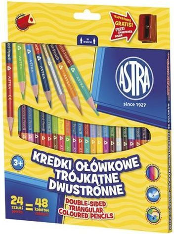 Astra Комплект цветни моливи 48бр Пакет от 1 опаковки