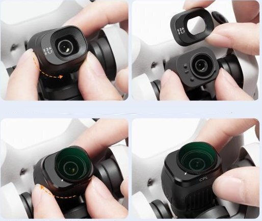 K&F Concept CPL Φίλτρο Φακών για DJI Mini 4 Pro