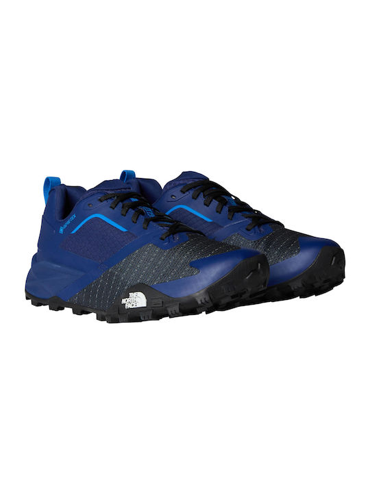 Offtrail Men's Sport Shoes Trail Running Waterproof With Gore-Tex Membrane Hero Blue Tnf Black