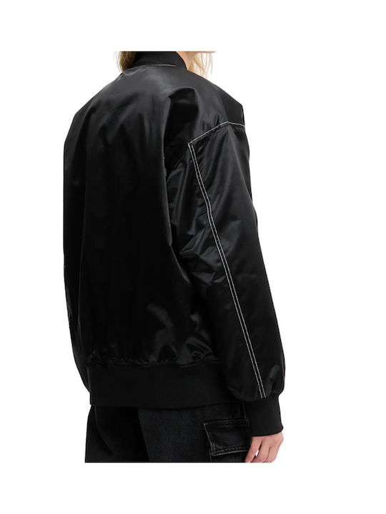 Γυναικείο Bomber Jacket Μαύρο