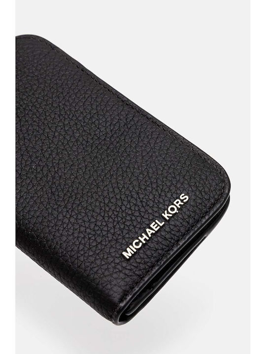 Black Leather Men's Wallet Classic Black