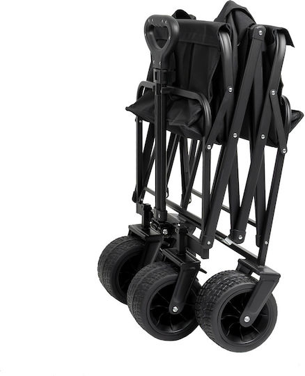 Caruba Τρόλεϊ για Μεταφορά Σκύλου έως 75kg Μαύρο