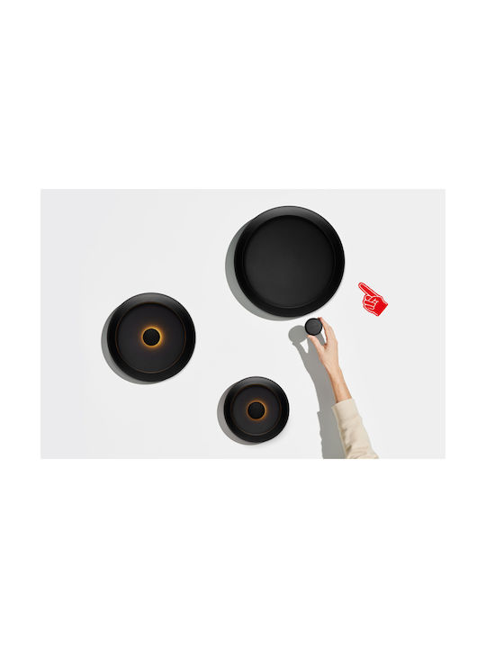 Fatboy Leuchte Wand Schwarz 37.5x8.2cm