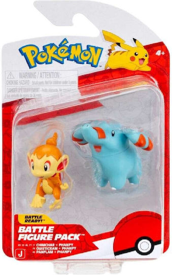 Jazwares Miniatur-Spaßspielzeug Helden Pokemon Mehrfach