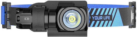 Wuben H5 Rechargeable LED Head and Hand Flash Light 400 Lumens 120 Hours Duration IP68