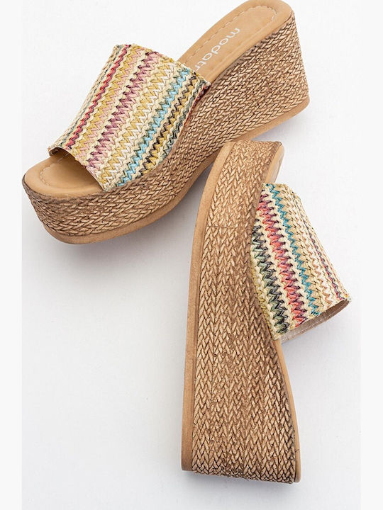 Platforme Dama Tip Slip On Maro