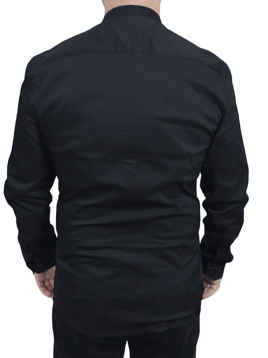 Langärmlig Hemd Black