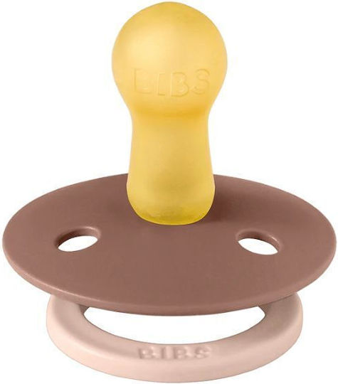 Bibs Pacifiers Rubber Blush / Woodchuck for 0-6 months 2pcs