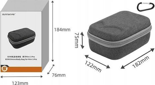 Sunnylife Drone Case Gray 182x75x122cm