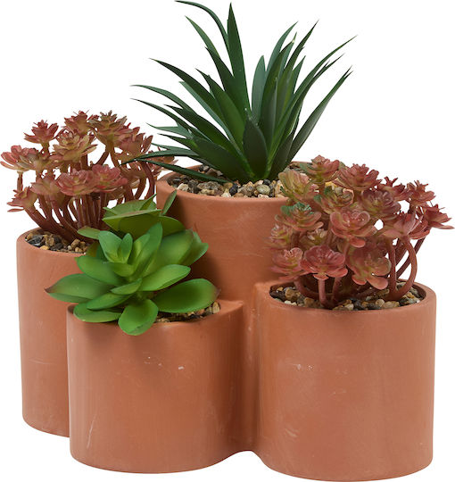 Artificial Plant Pot 22x16x20.4 A-s Wonj 210147 Plastic