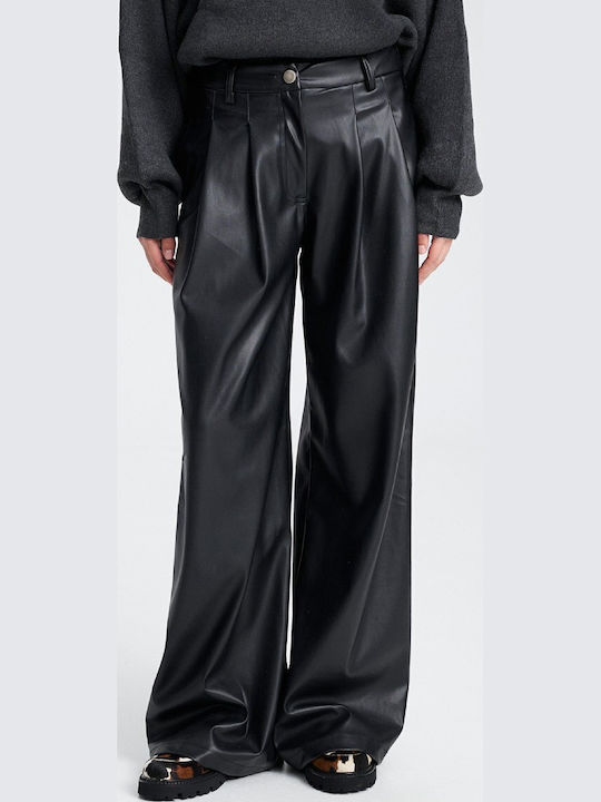 C. Manolo Women's Fabric Trousers Black C. Manolo Women's Fabric Trousers Black