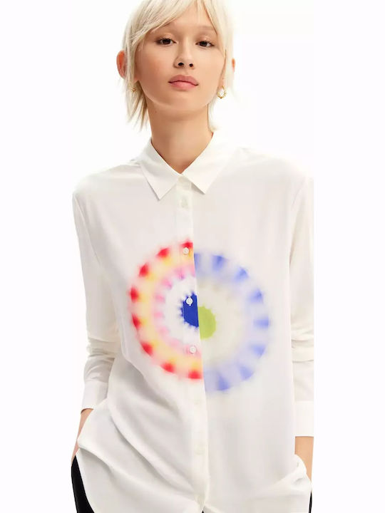 Women's Long Sleeve Shirt White