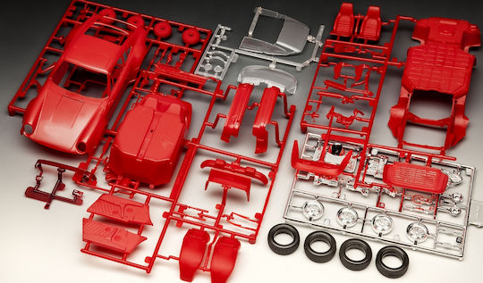 Revell Gift Set Porsche 911 Turbo 50th Anniversary Scale 1:24 05634