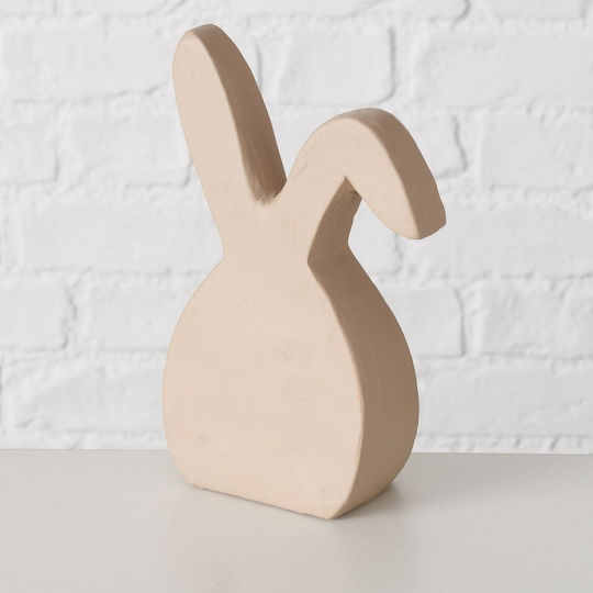 Figurina Iepure 2/ass Elana Bej 12x5x19 Cm Ceramic