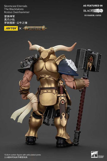 Stormcast Eternals Blacktalons Rostus Oxen Hammer 20cm