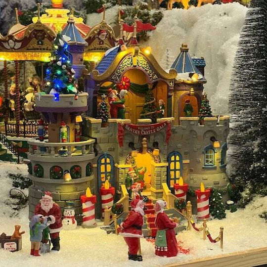 Castel Lemax Santa‘s Castle Gala 4.5v 24.5x27.5x17cm Adaptor