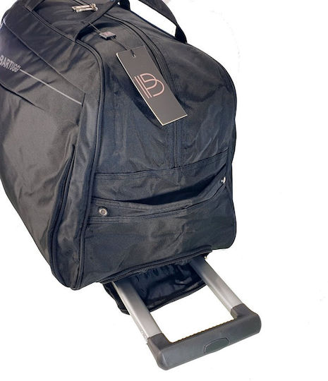 Bartuggi 718-001 Sack Voyage 68lt Black with Wheels Fabric L58xW31xH38cm