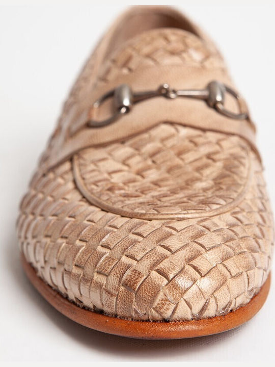 Mocasini barbati in Bej Culori