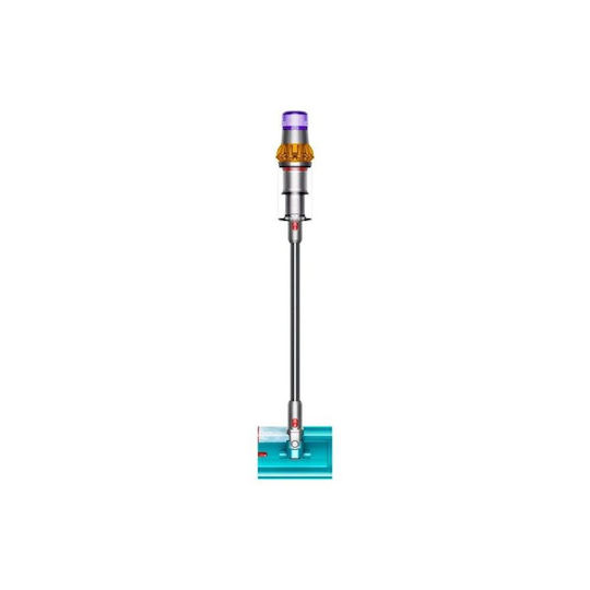 Dyson V15s Detect Submarine Επαναφορτιζόμενη Σκούπα 2 σε 1 Stick & Χειρός Yellow / Iron / Nickel