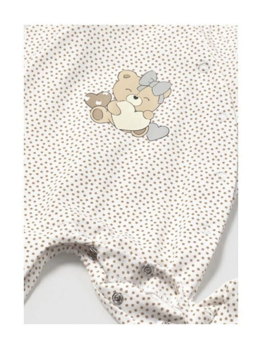 Mayoral Cookie Baby Bodysuit Long-Sleeved White