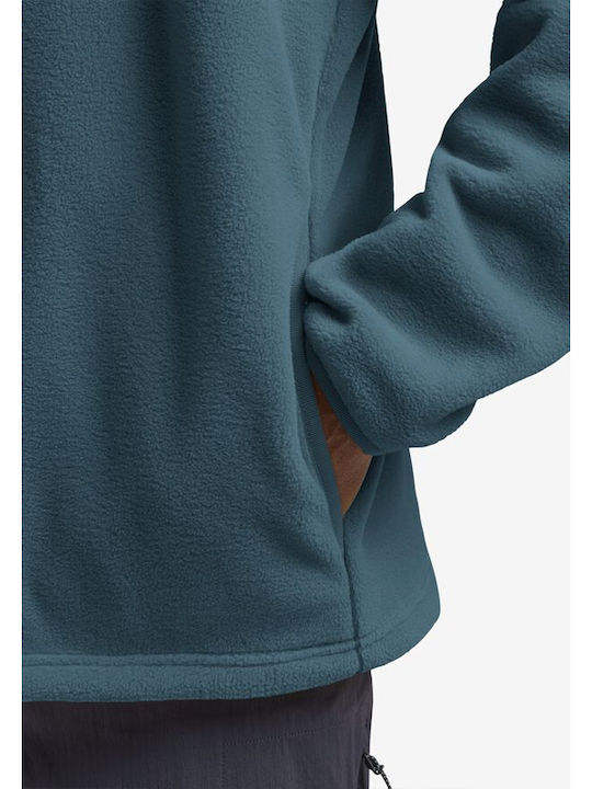 Ανδρική Ζακέτα Fleece Μπλε