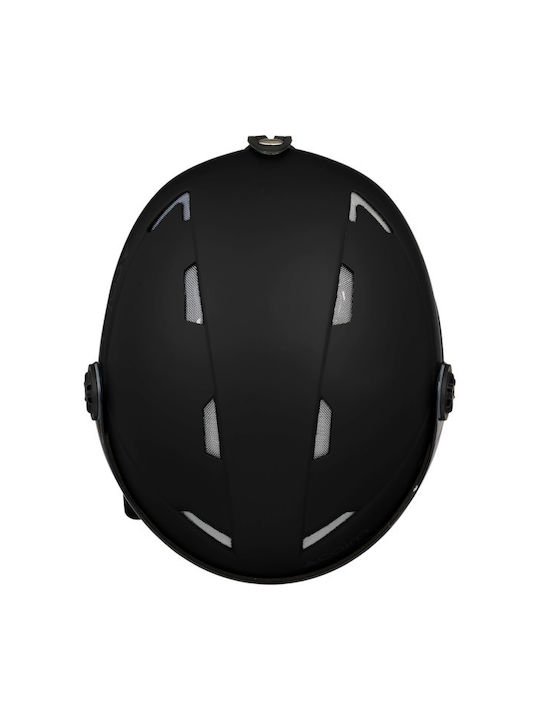 Cairn Orbit Visor Kids Helmet for Ski & Snowboard Black