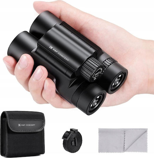 Kf Mini Binoculars 10x25mm Zoom 10x25 Bak-4 Ip65 + Case