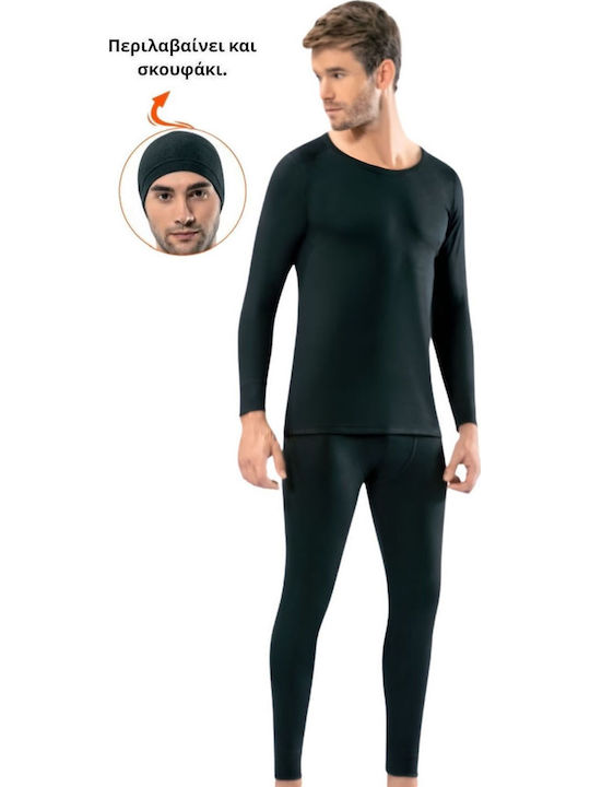 Kota Herren Thermo Set Schwarz