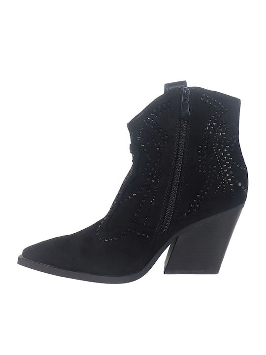 Stiefeletten Damen Schwarz