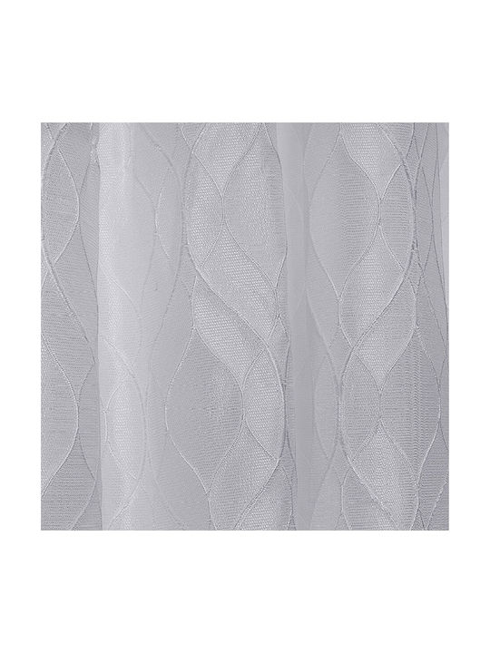 Whitegg Vorhang mit Bleistiftfalten K0215 Gray 270x280cm