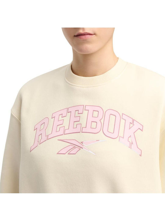 Damen Sweatshirt Vintage Chalk