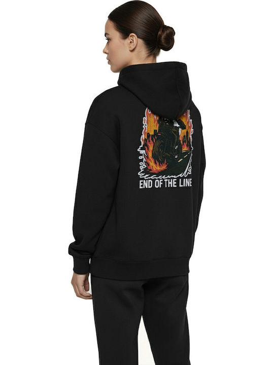 Sweatshirt mit Kapuze Black