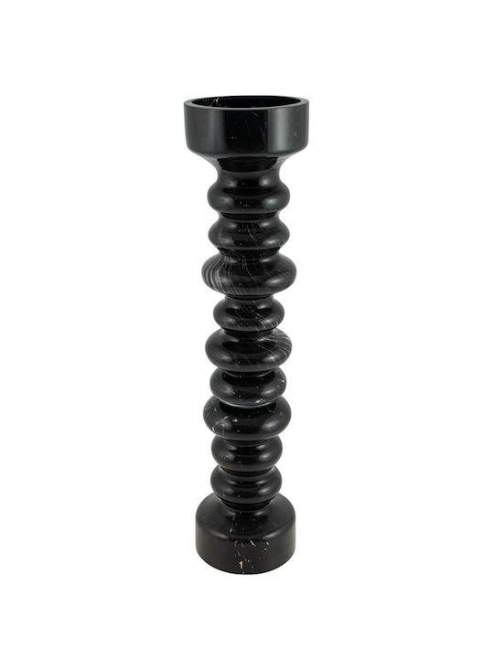 Zen Collection Decorative Vase Black 10.5x10.5x43cm