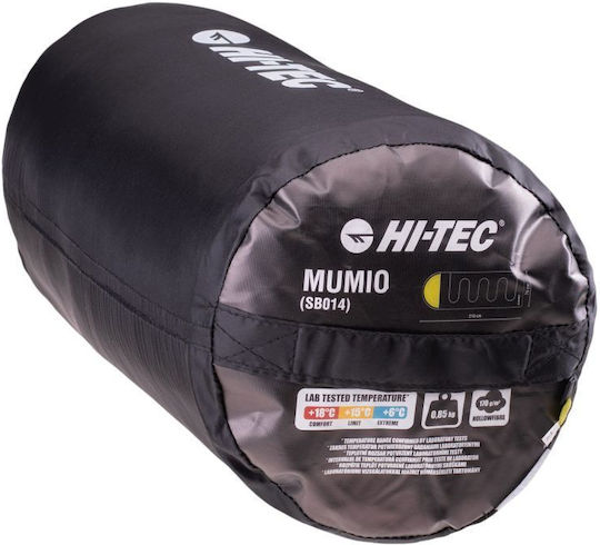 Hi-Tec Sleeping Bag Μονό Καλοκαιρινό Mumio Μαύρο